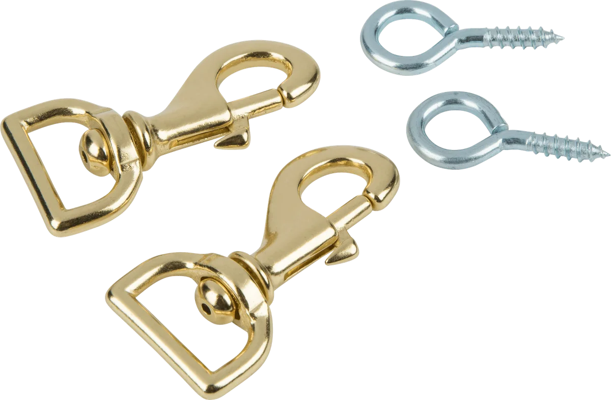 Strap Clasps with Eye Hooks
