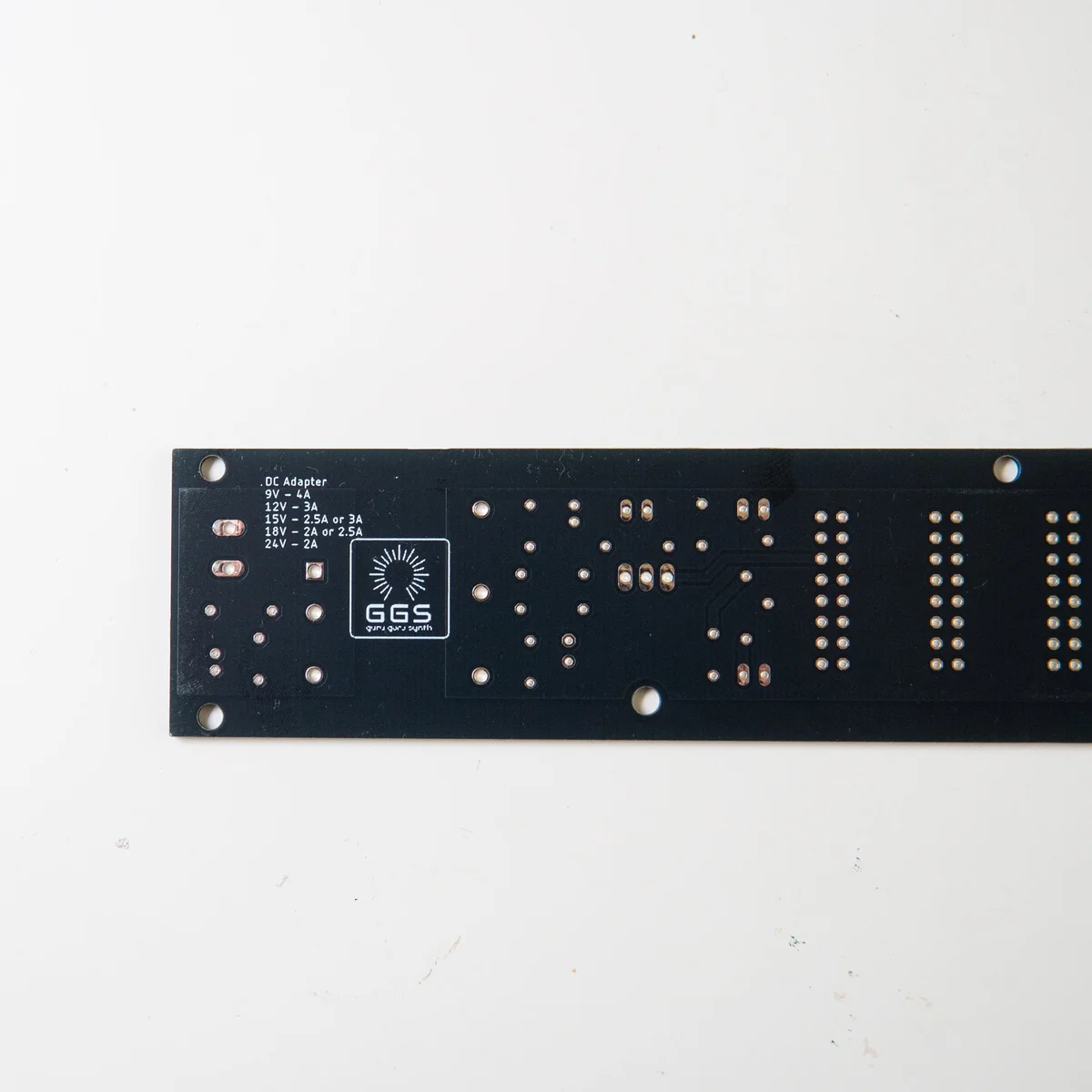 Guru Gara Synth DIY Eurorack PSU & Bus Board [PCB Only]