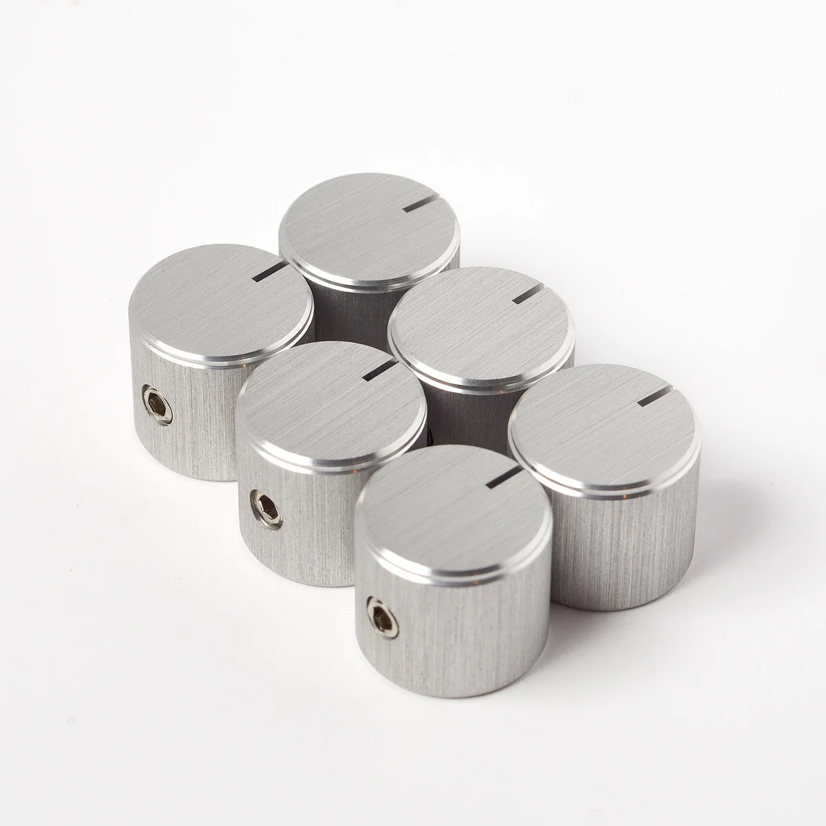 Knob Kit - Silver (6pcs)