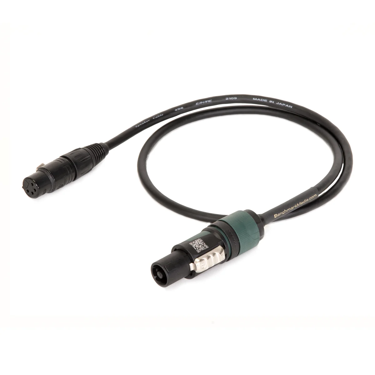 NL4-XLR4 Headphone Adapter Cable for AHB2 Power Amplifier