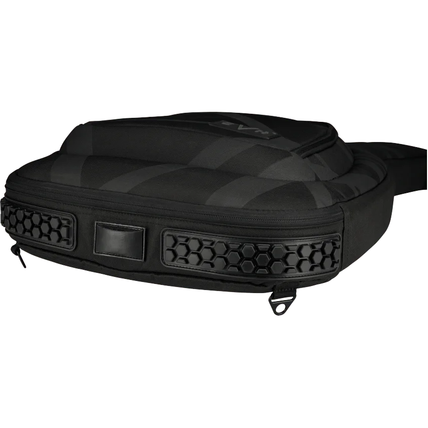 Striped Gig Bag, Black/Gray
