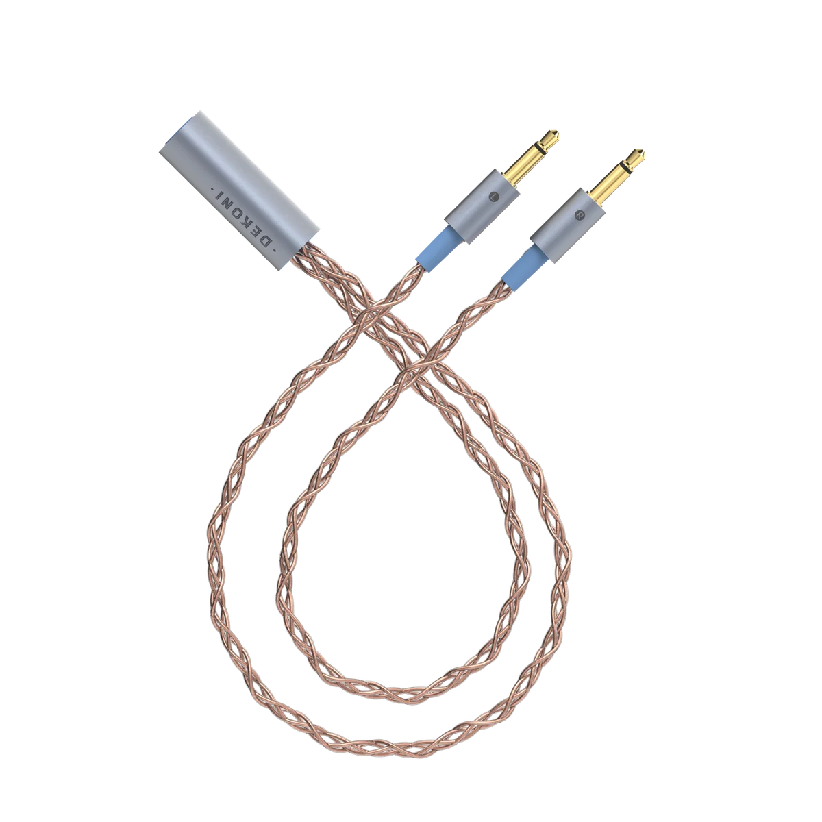 Ensemble TS 3.5mm Plugs Braided PCUHD Y-Split