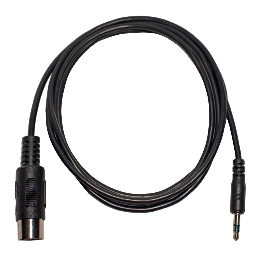 4 ft MIDI Cable - 3.5mm TRS to 5 pin DIN