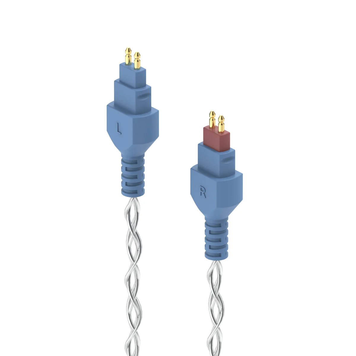 Dekoni Audio Ensemble 4-Pin XLR 64" Braided Cable with HD600 Headphone Connectors