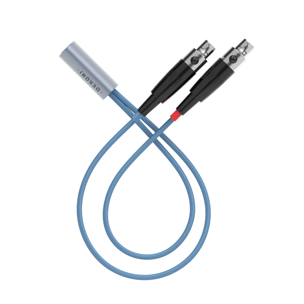 Dekoni Audio Ensemble 1/4" 64" Nylon Wrapped Cable with 4-pin Mini XLR Headphone Connectors