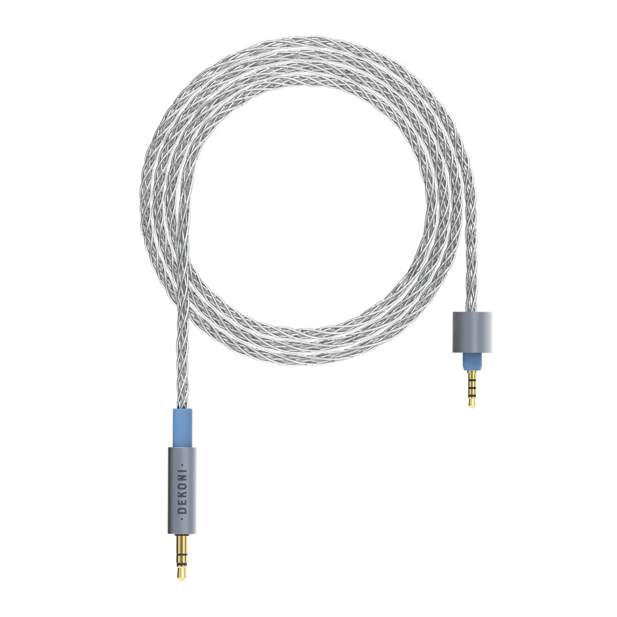 Ensemble Presplit 1/8" Unbalanced Silver Braided Cable