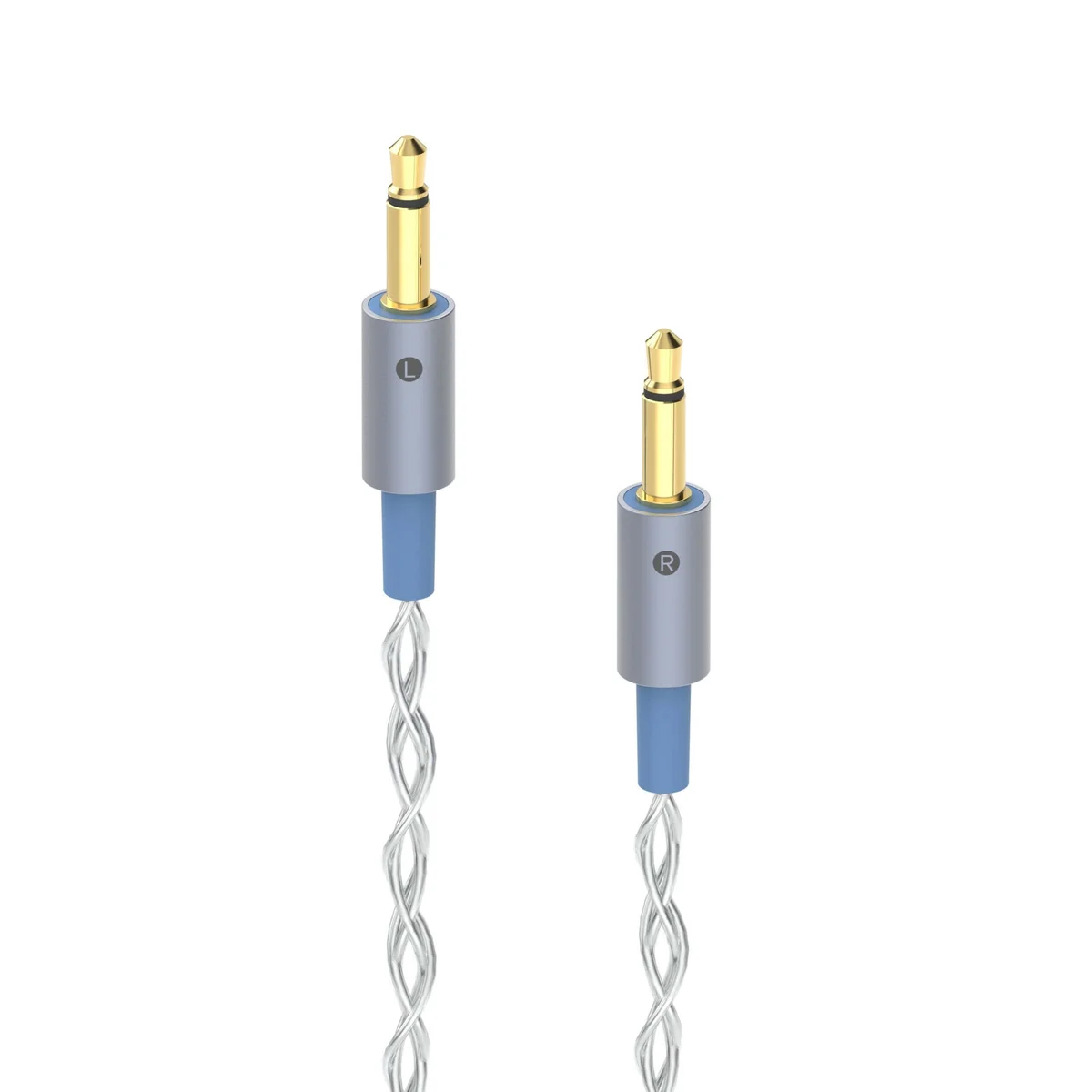 Ensemble 1/4" 64" Braided Cable with 3.5mm Headphone Connectors