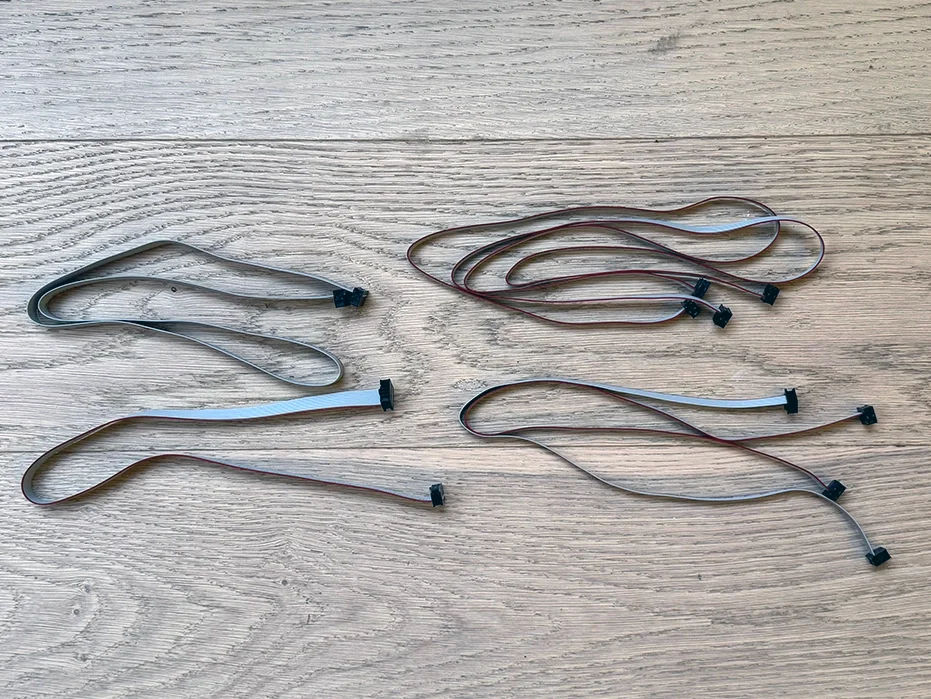 Extended Ribbon Cable Pack for 7U (Medium and Long)