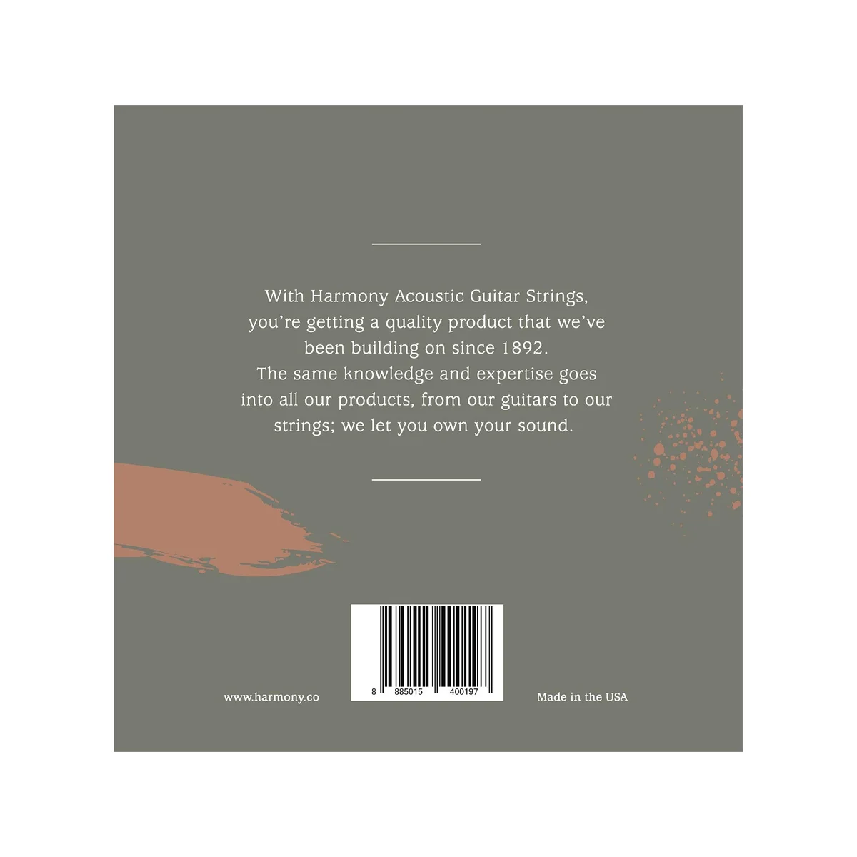 HA03 Phosphor Bronze Acoustic Guitar Strings, Light, 12/53
