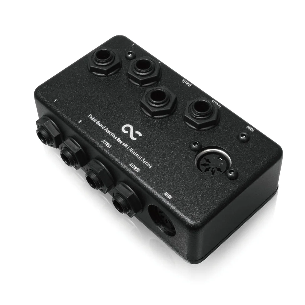 Minimal Series Pedal Board Junction Box 4M