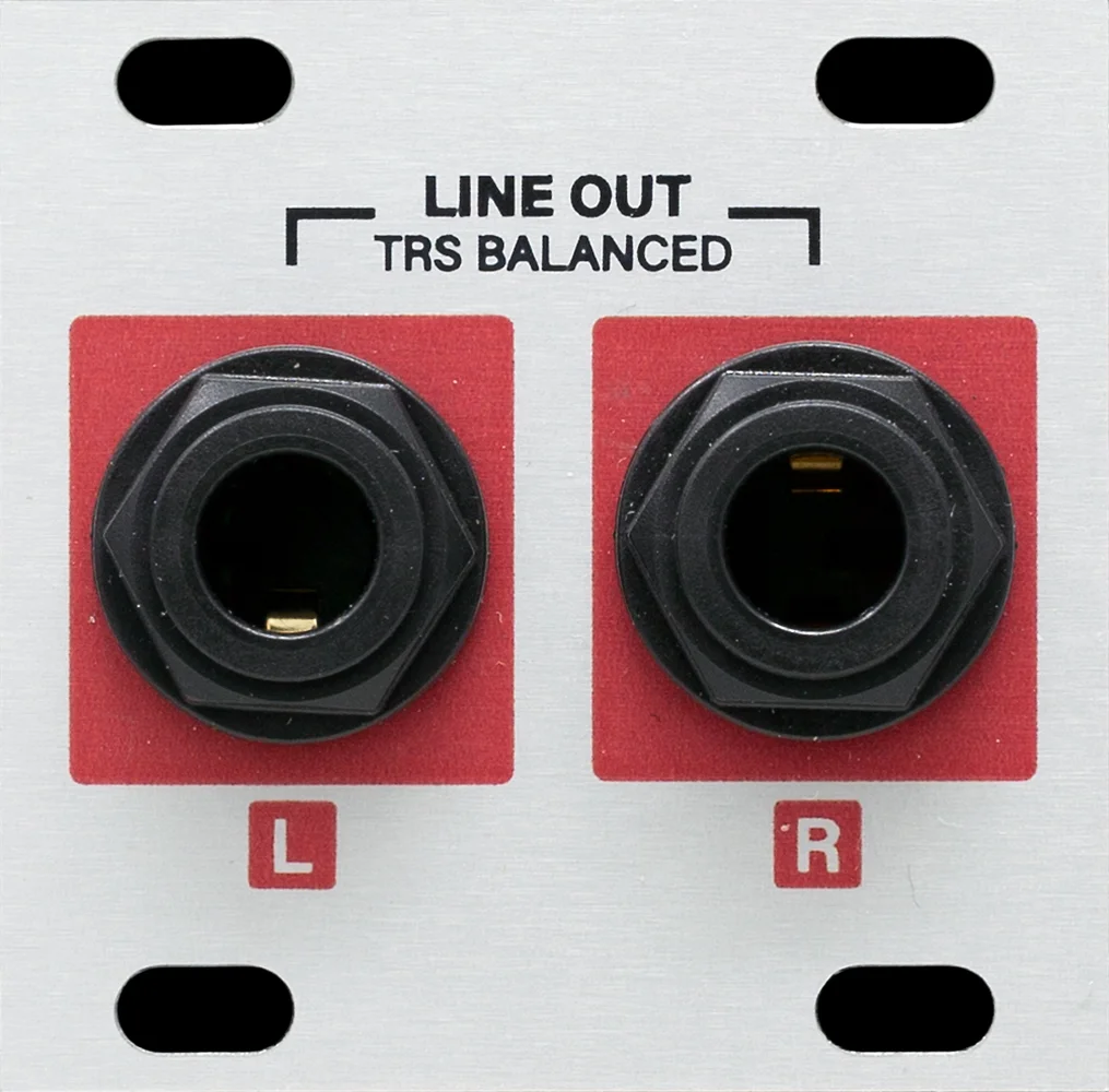 Stereo Line Out Jacks 1U