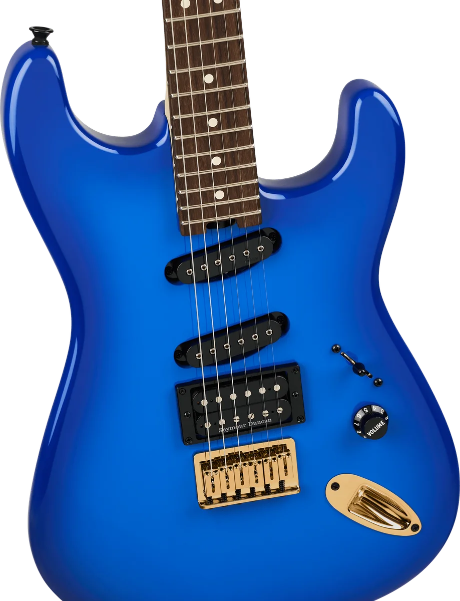 Jake E Lee Signature Pro-Mod San Dimas Style 1 HSS HT, Rosewood Fingerboard, Blue Burst