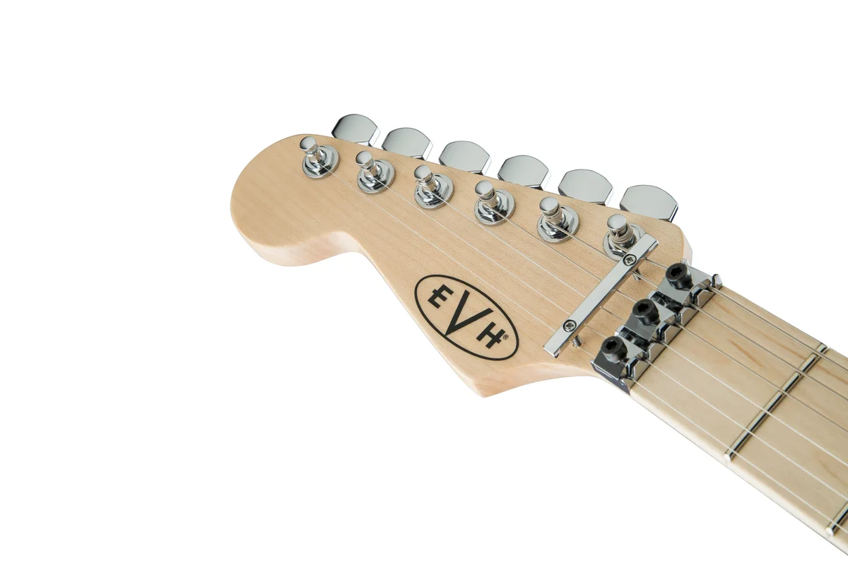Striped Series LH R/B/W, Maple Fingerboard, Red, Black and White Stripes