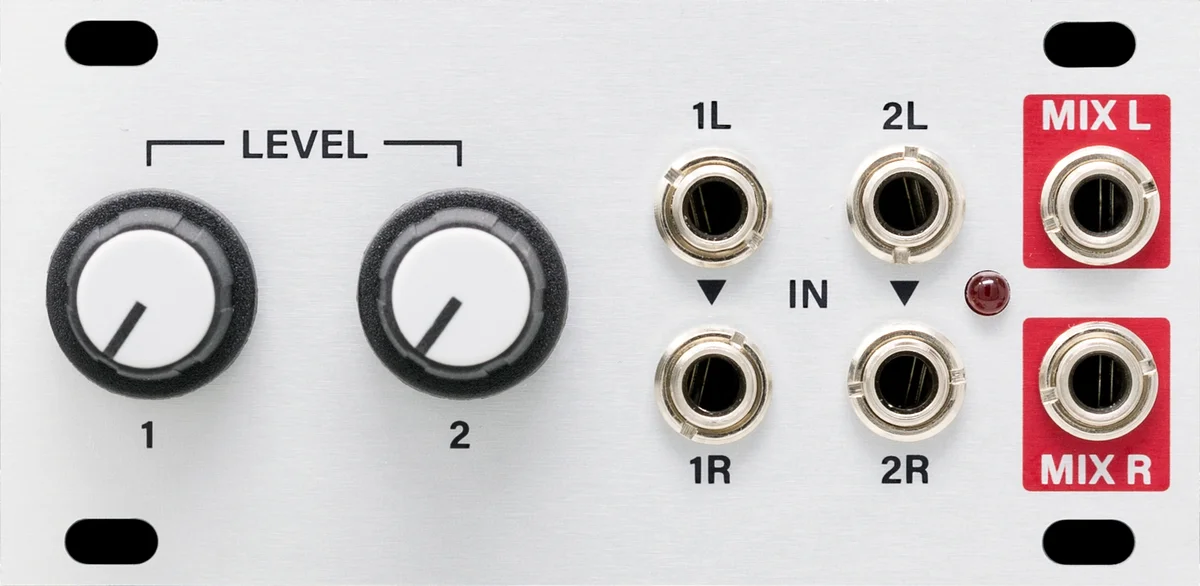 Stereo Mixer 1U
