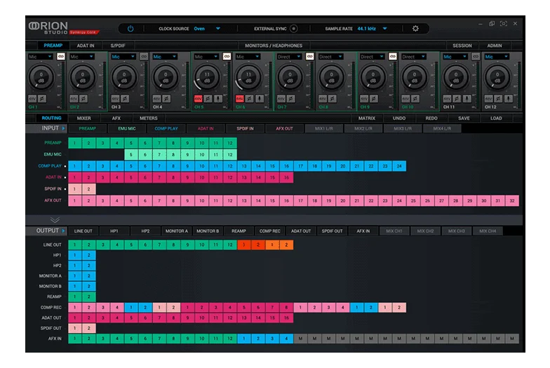 Orion Studio Synergy Core