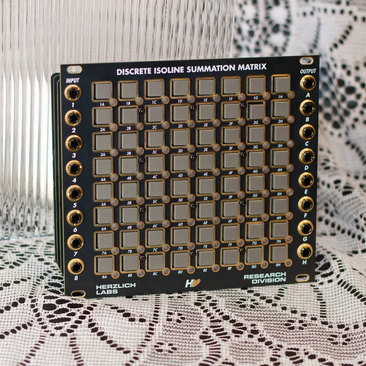 Discrete Isoline Summation Matrix