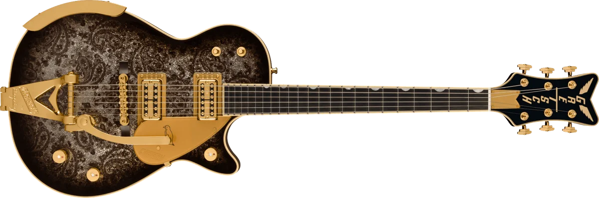 G6134TG Limited Edition Paisley Penguin with String-Thru Bigsby