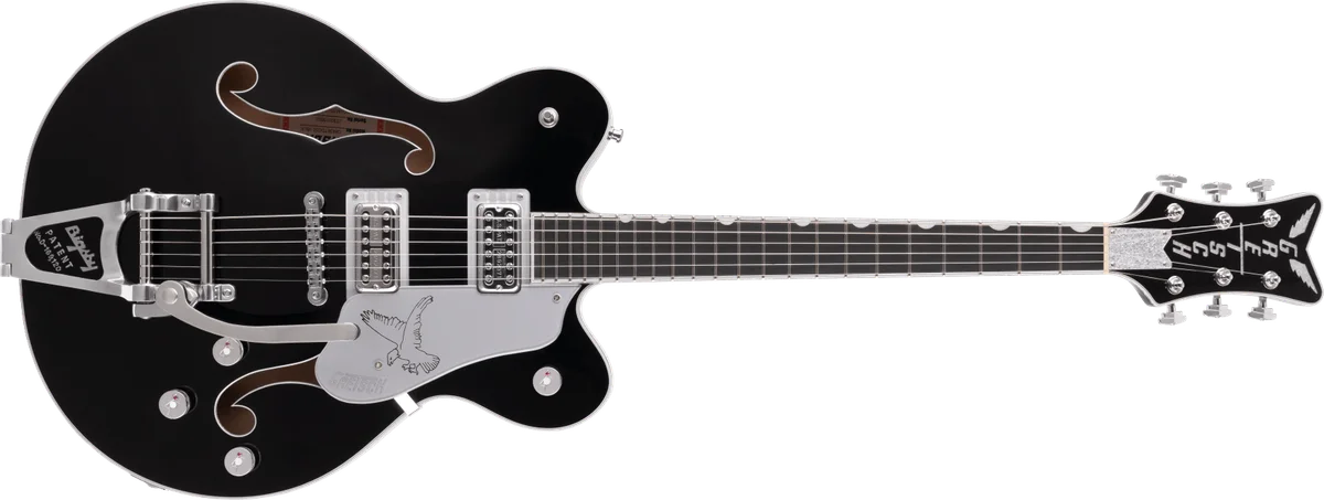 G6636TSL Players Edition Silver Falcon Center Block Double-Cut with String-Thru Bigsby