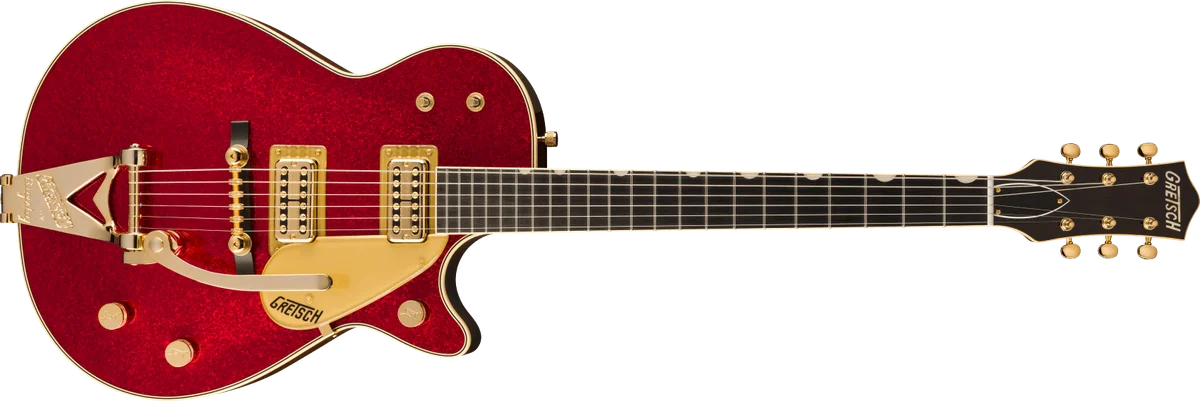 G6129T-59VS Limited Edition Sparkle Jet with String-Thru Bigsby