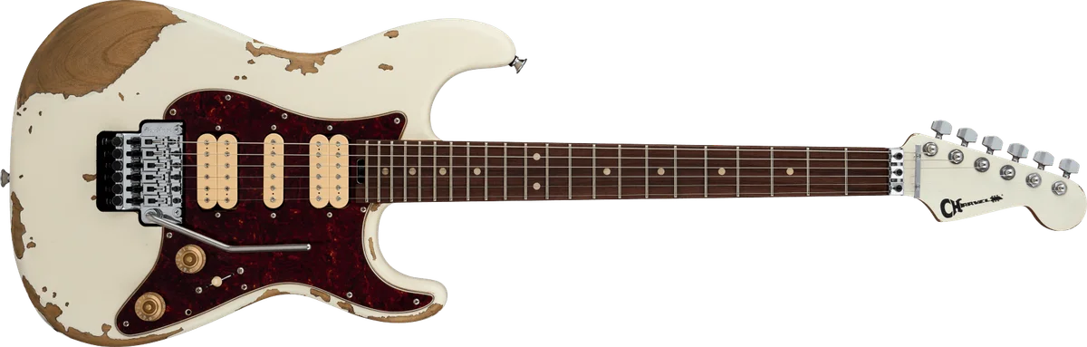 Super-Stock So-Cal Style 1 HSH FR RW, Rosewood Fingerboard, Aged Arctic
