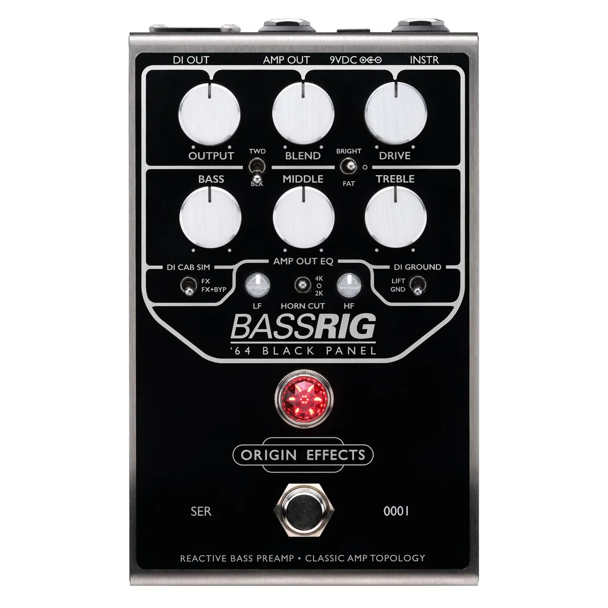 Bassrig '64 Black Panel