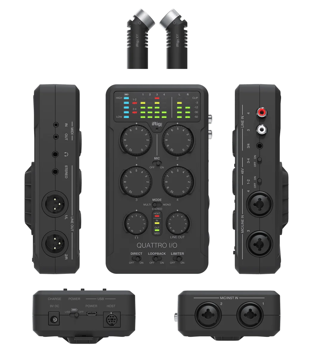 iRig Pro Quattro I/O