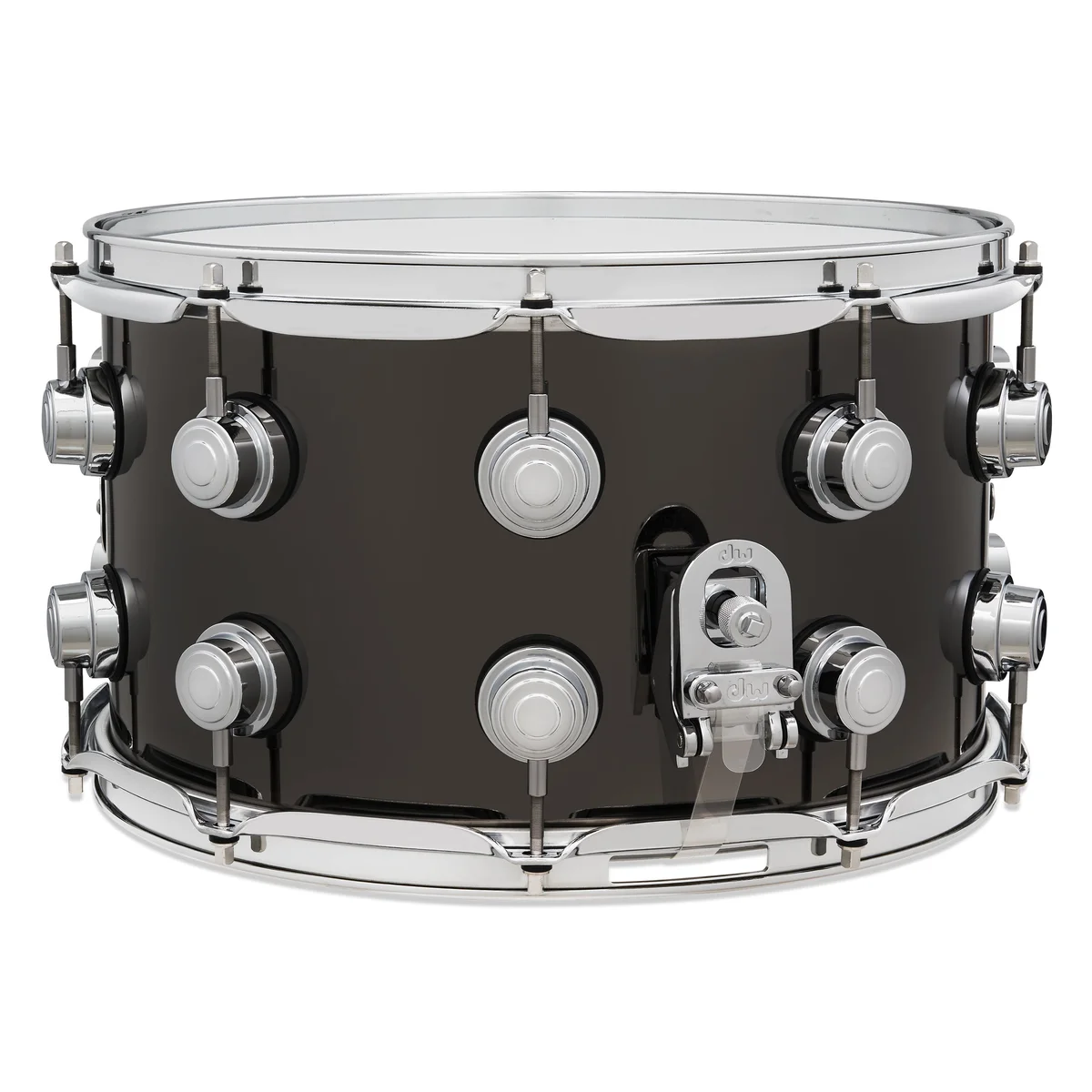 Black Nickel over Brass Snare 8x14