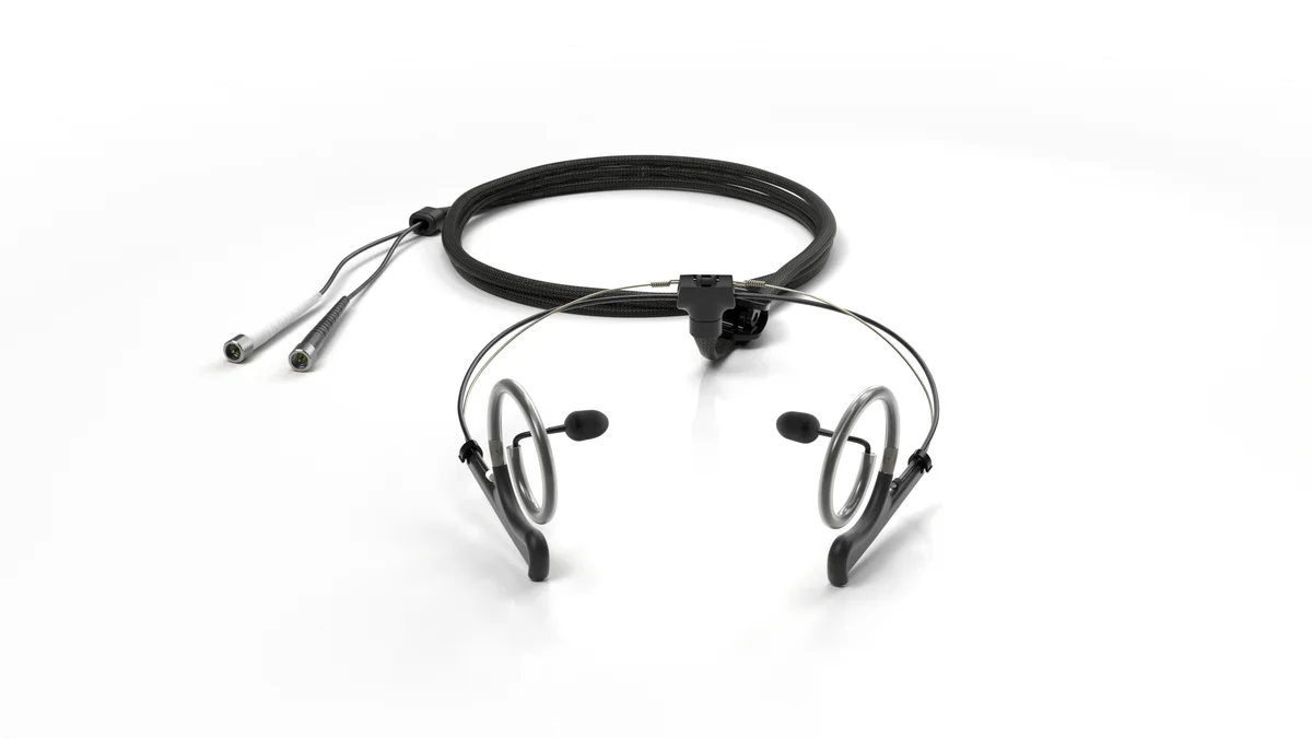 4560 Binaural Headset Microphone
