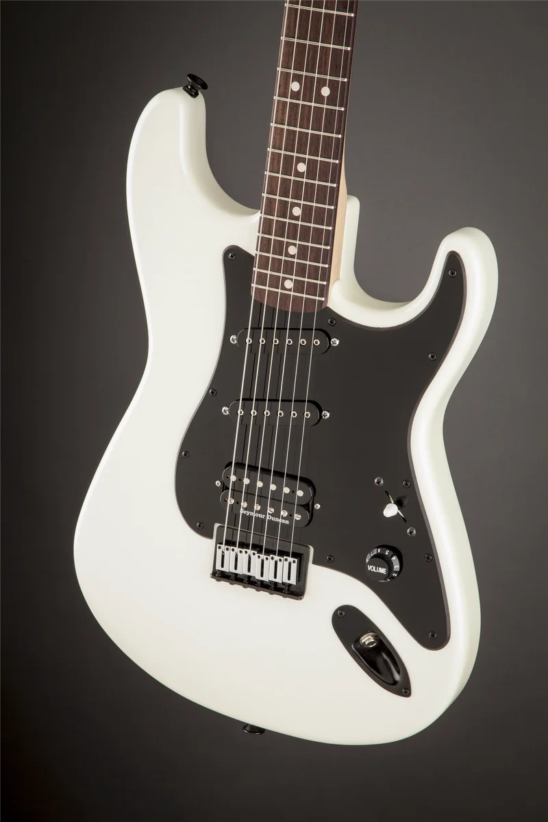 Jake E Lee USA Signature, Rosewood Fingerboard, Pearl White with Lavender Hue