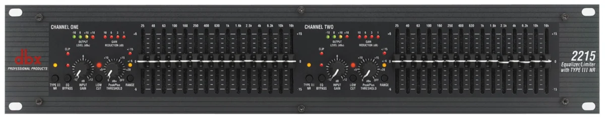 2215 Graphic Equalizer/Limiter with Type III