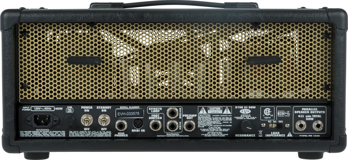 5150III 50W EL34 Head, Black