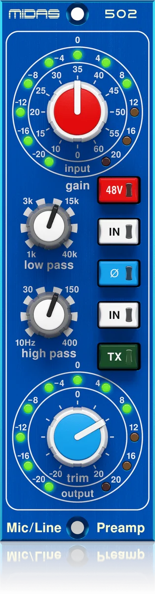 Microphone Preamplifier 502 V2