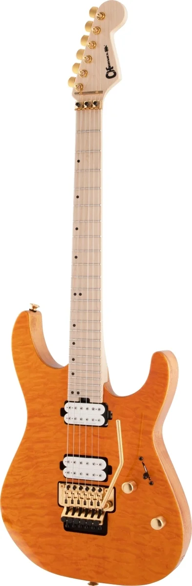 Pro-Mod DK24 HH FR M Mahogany with Quilt Maple