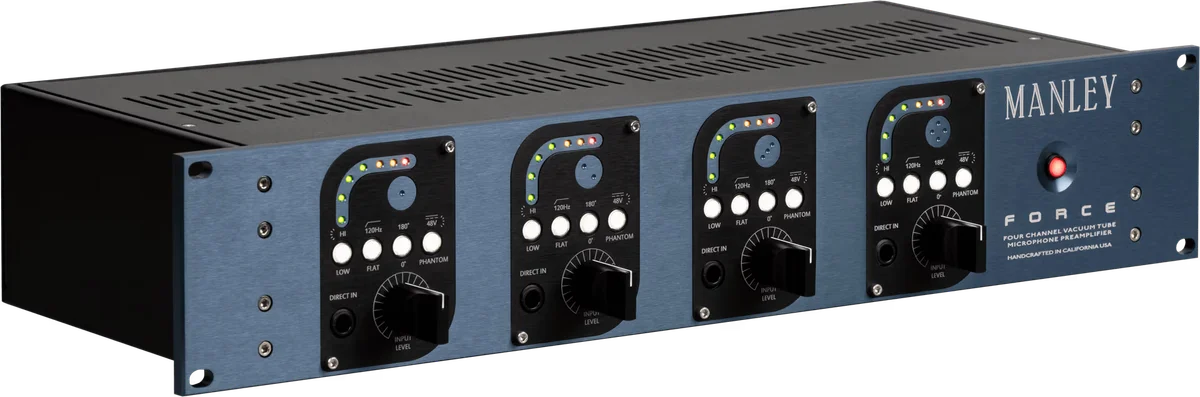 FORCE 4-Channel Tube Microphone Preamplifier