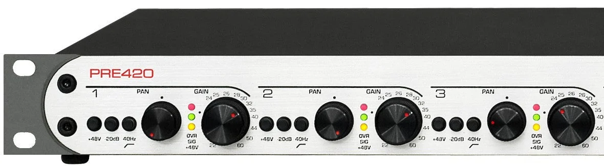 PRE420 Microphone Preamplifier