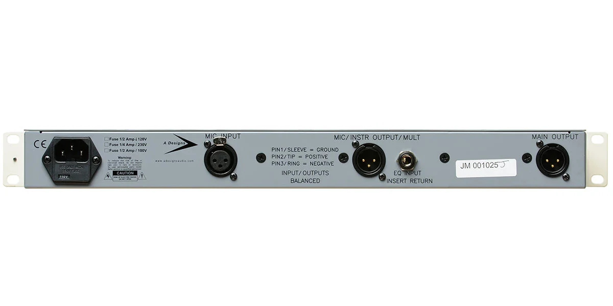 Ventura Microphone Preamp, EQ and D.I. Box