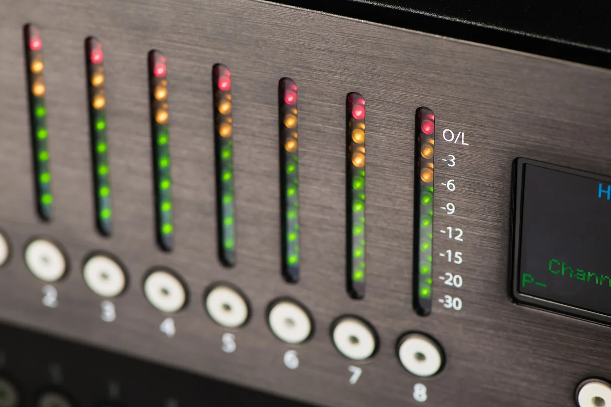 RMP-D8 8-Channel Dante Mic Preamp + Converter