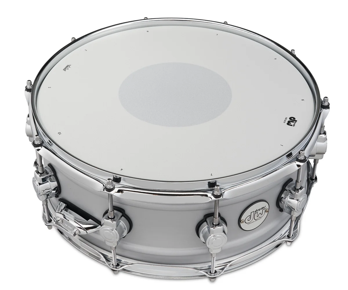 Design Snare, Matte Aluminum, 5.5x14