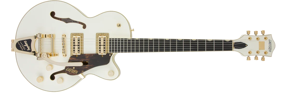 G6659TG Players Edition Broadkaster Jr. Center Block Single-Cut with String-Thru Bigsby and Gold Hardware
