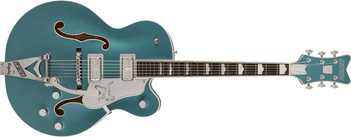 G6136T-140 Limited Edition 140th Double Platinum Falcon with String-Thru Bigsby