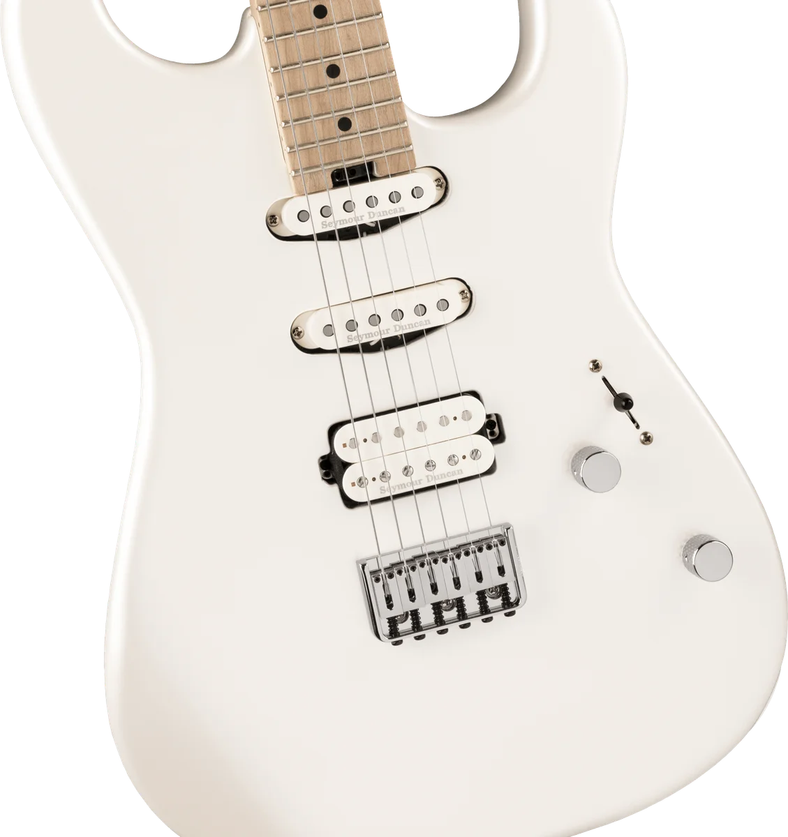 Pro-Mod San Dimas Style 1 HSS HT M, Maple Fingerboard, Platinum Pearl