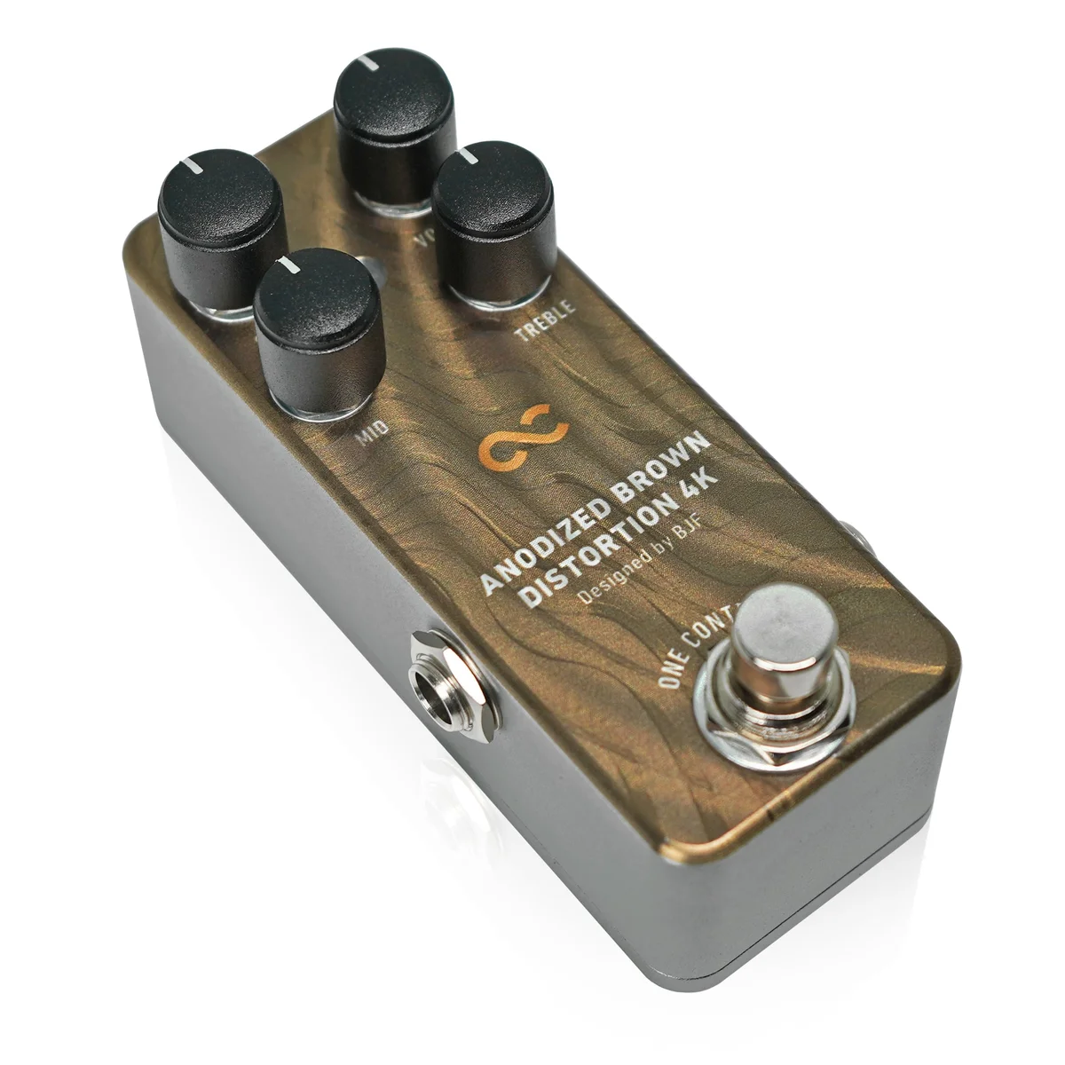 ANODIZED BROWN DISTORTION 4K