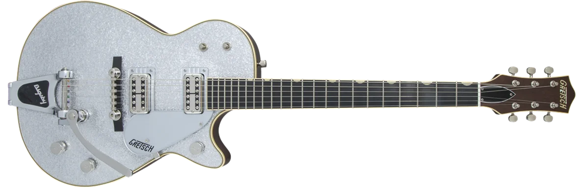 G6129T-59 Vintage Select '59 Silver Jet with Bigsby