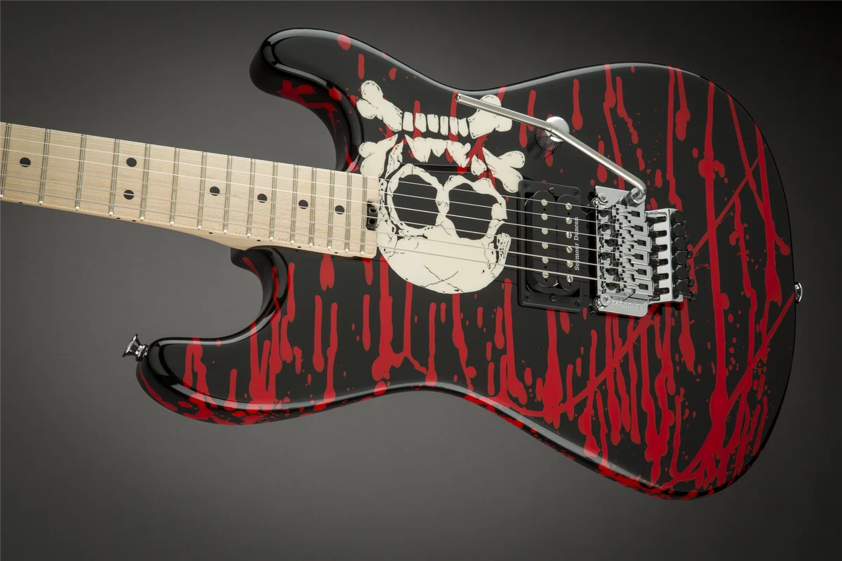 Warren DeMartini Signature Pro-Mod Blood and Skull