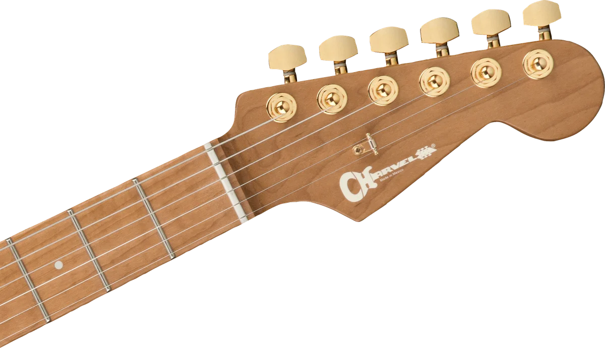 Pro-Mod DK22 SSS 2PT CM Mahogany with Walnut