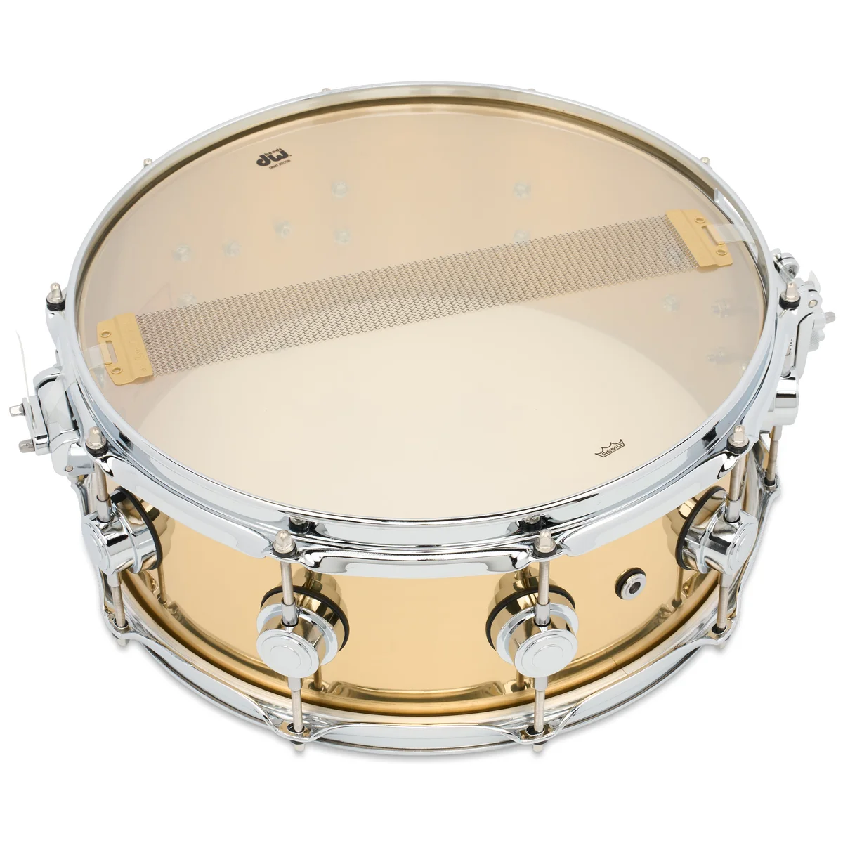 Polished Brass Snare Drum 5.5x14