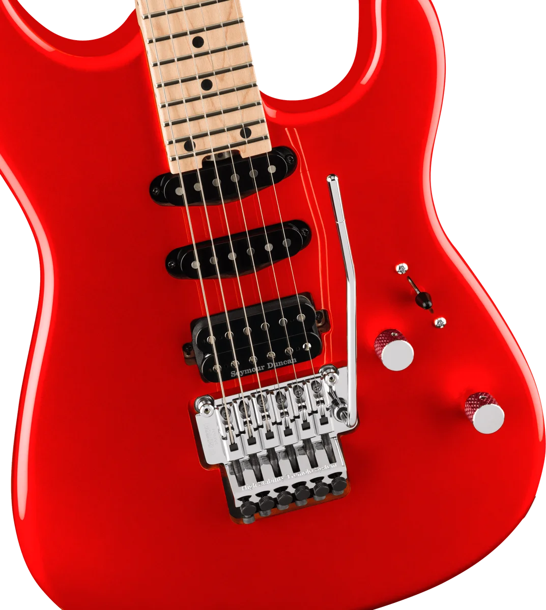 MJ San Dimas Style 1 HSS FR M, Maple Fingerboard, Metallic Red