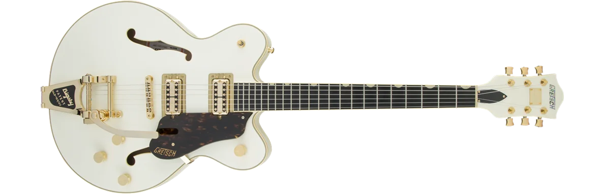 G6609TG Players Edition Broadkaster Center Block Double-Cut with String-Thru Bigsby and Gold Hardware