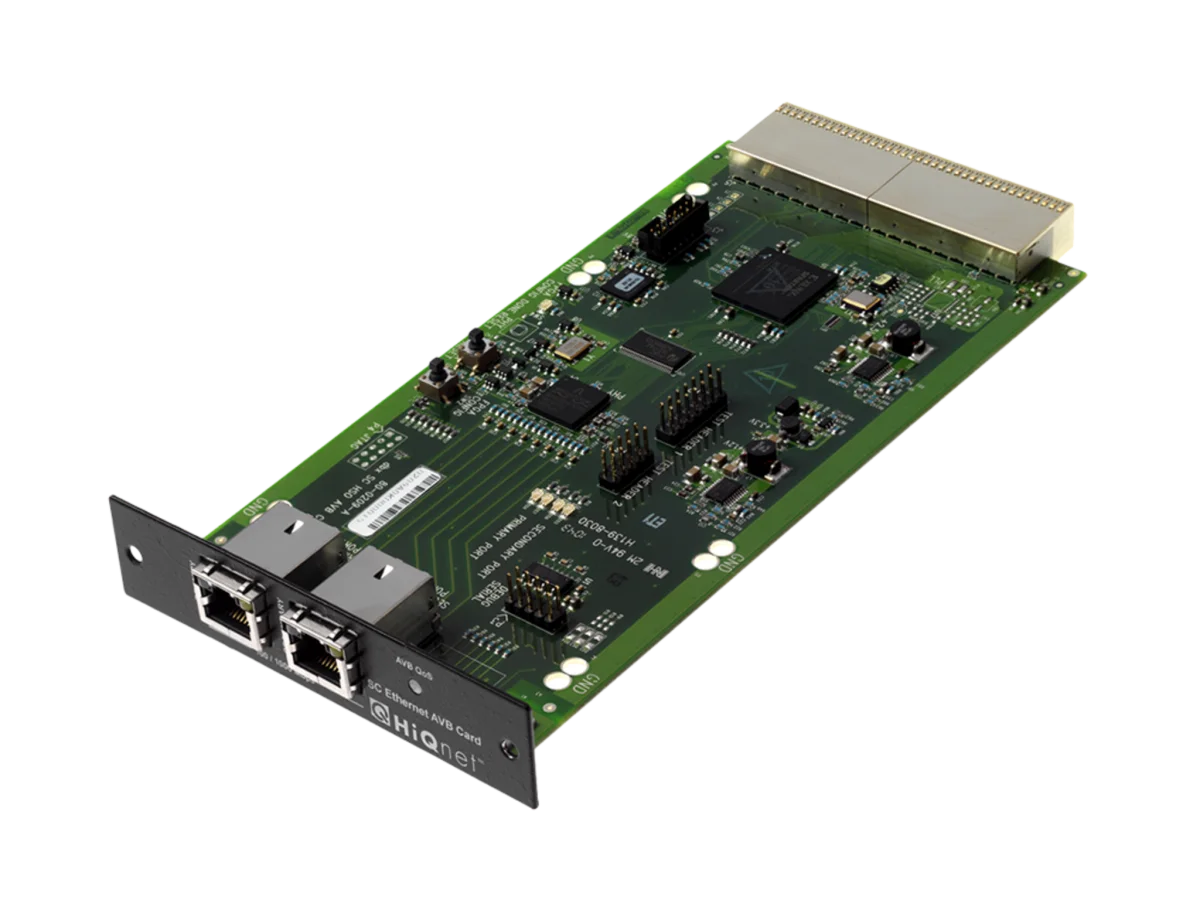 SC Ethernet AVB High Speed Option Card