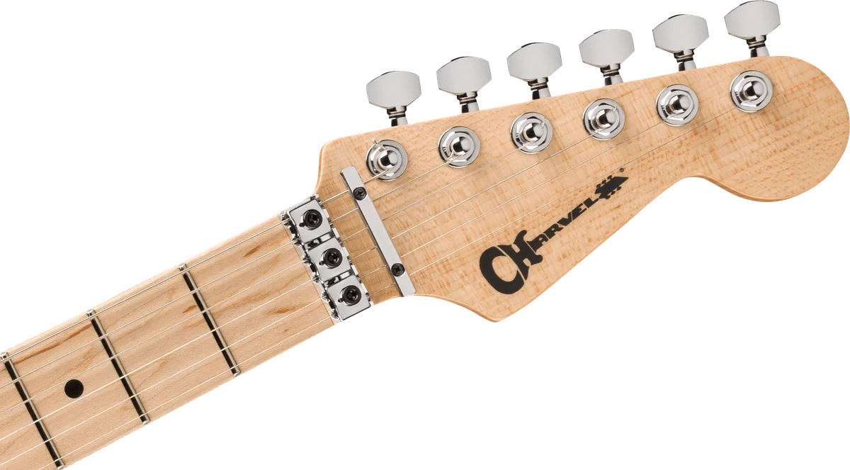 MJ So-Cal Style 1 HSS FR M, Maple Fingerboard, Gloss Black